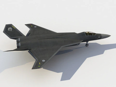 Mitsubishi F-3 ATD-X 3D Model
