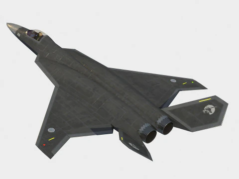 Mitsubishi F-3 ATD-X 3D Model
