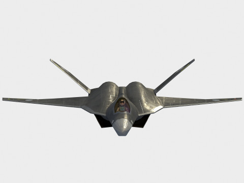 Mitsubishi F-3 ATD-X 3D 모델