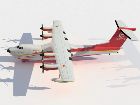 AVIC AG600 Kunlong 3D Model