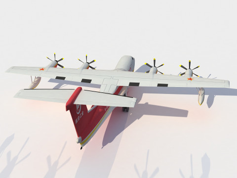 AVIC AG600 Kunlong Modelo 3D