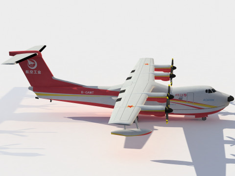 AVIC AG600 Kunlong Modelo 3D