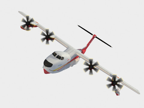 AVIC AG600 Kunlong Modelo 3D