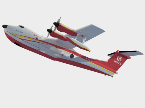 AVIC AG600 Kunlong Modelo 3D