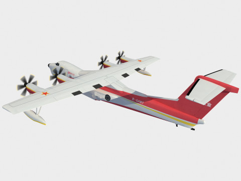 AVIC AG600 Kunlong Modelo 3D