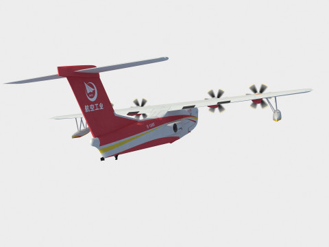 AVIC AG600 Kunlong Modelo 3D