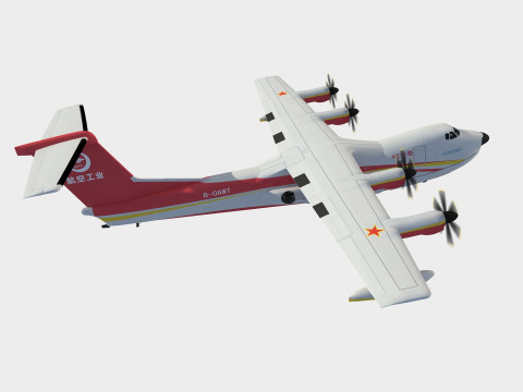 AVIC AG600 Kunlong Modelo 3D