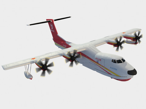 AVIC AG600 Kunlong Modelo 3D
