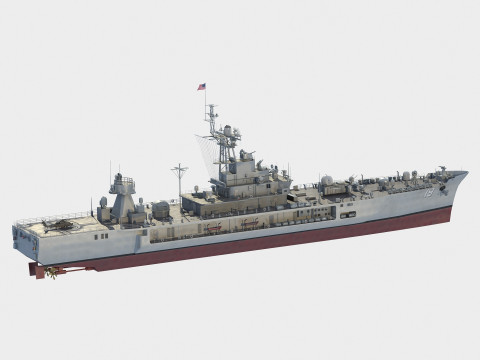 USS Blue Ridge LCC-19 Modèle 3D