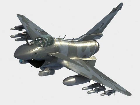 Drago vigoroso di Chengdu J-10C Modello 3D