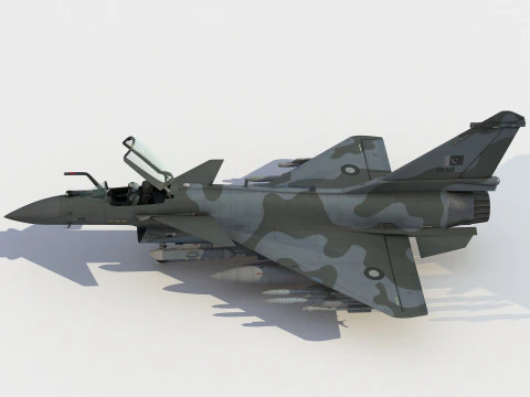 Drago vigoroso di Chengdu J-10C Modello 3D