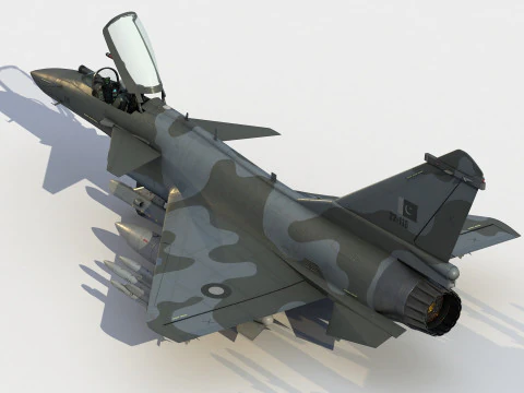 Drago vigoroso di Chengdu J-10C Modello 3D