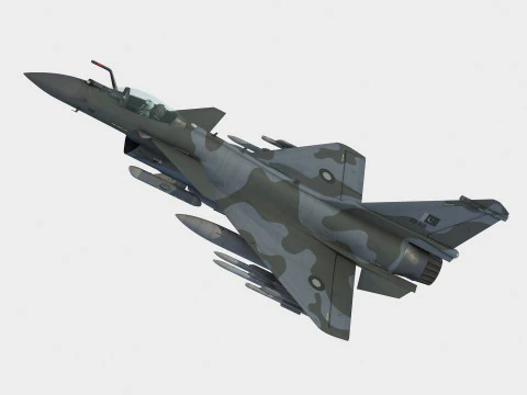 Drago vigoroso di Chengdu J-10C Modello 3D