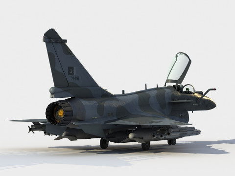 Chengdu J-10C Vigorouse Dragon Modelo 3D