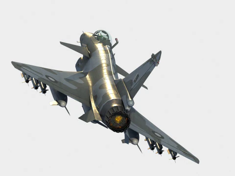 Drago vigoroso di Chengdu J-10C Modello 3D