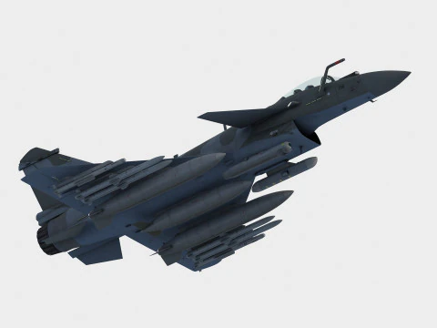 Drago vigoroso di Chengdu J-10C Modello 3D