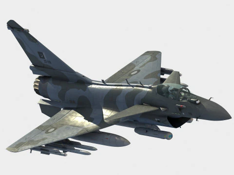 Drago vigoroso di Chengdu J-10C Modello 3D