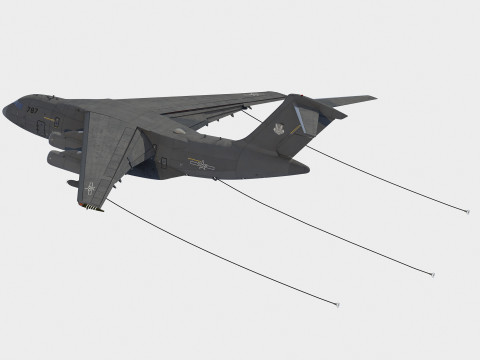 Xian Y-20 U Tanker Version 3D 模型
