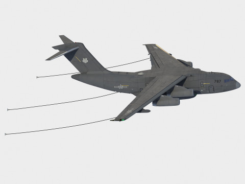 Xian Y-20 U Tanker Version 3D 模型