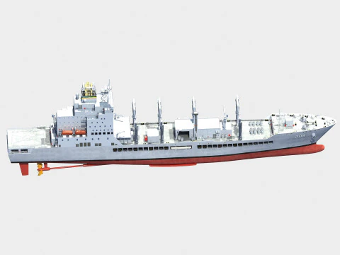 AO-208 Robert F Kennedy John Lewis Class replenishment oiler 3D Model