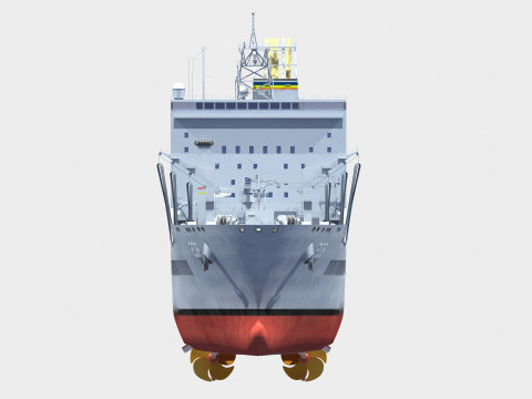 AO-208 Robert F Kennedy John Lewis Class replenishment oiler 3D 模型