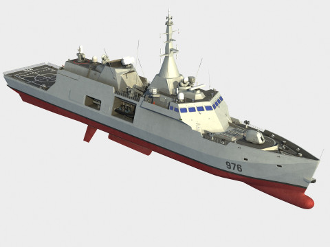 Gowind class corvette Model 3D