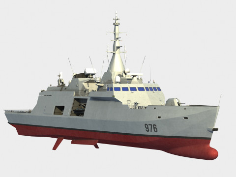 Gowind class corvette Model 3D