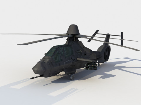 Boeing-Sikorsky RAH-66 Comanche Modello 3D