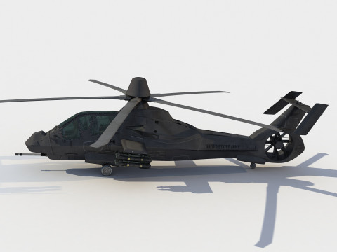 Boeing-Sikorsky RAH-66 Comanche 3Dモデル