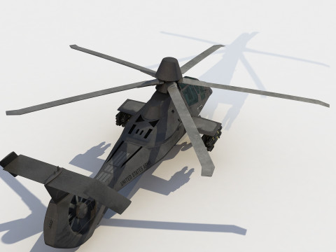 Boeing-Sikorsky RAH-66 Comanche 3Dモデル