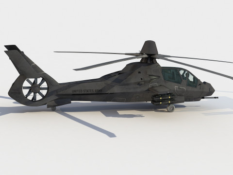Boeing-Sikorsky RAH-66 Comanche 3Dモデル