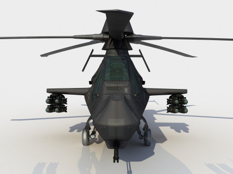 Boeing-Sikorsky RAH-66 Comanche 3Dモデル
