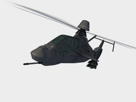 Boeing-Sikorsky RAH-66 Comanche 3Dモデル