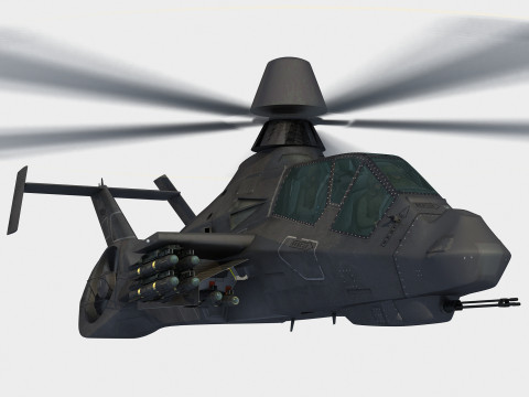 Boeing-Sikorsky RAH-66 Comanche 3Dモデル