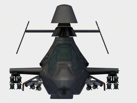 Boeing-Sikorsky RAH-66 Comanche 3Dモデル