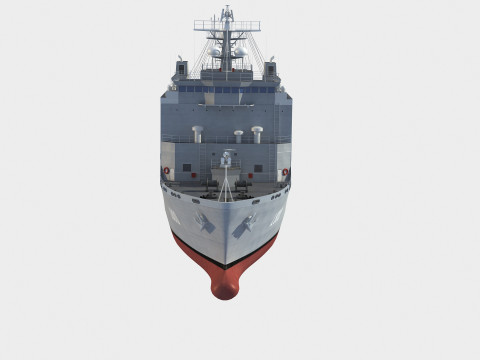 Nave da sbarco della classe Rotterdam Modello 3D