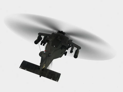 Sikorsky MH-60 K BlackHawk 3D Model
