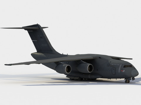 西安 Y-20 B 3Dモデル