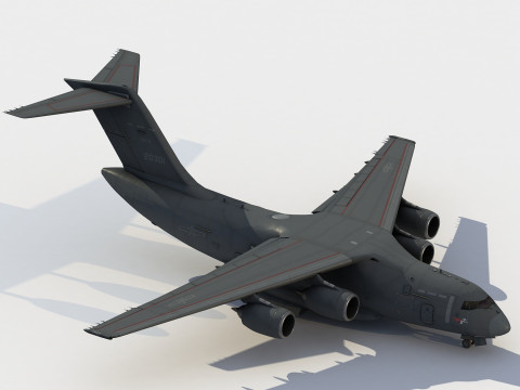 西安 Y-20 B 3Dモデル