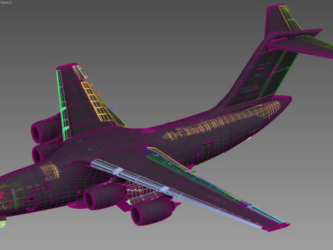 西安 Y-20 B 3Dモデル