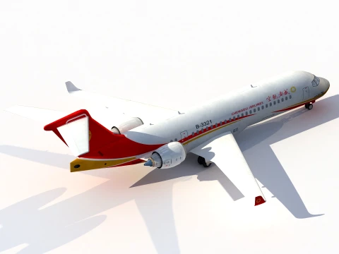 COMAC ARJ21-700 Xiagfeng 3D Model