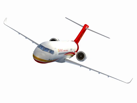 COMAC ARJ21-700 Xiagfeng 3D Model