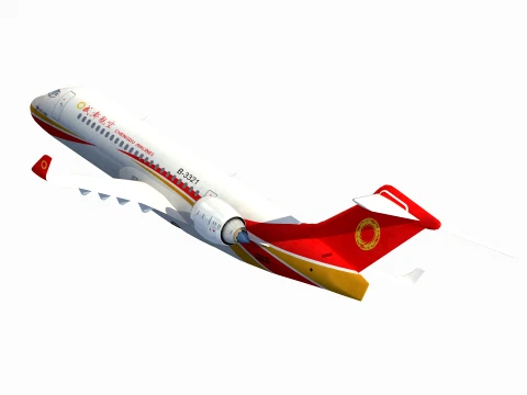 COMAC ARJ21-700 Xiagfeng 3D Model