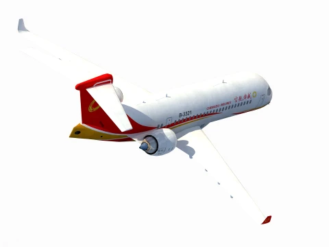 COMAC ARJ21-700 Xiagfeng 3D Model