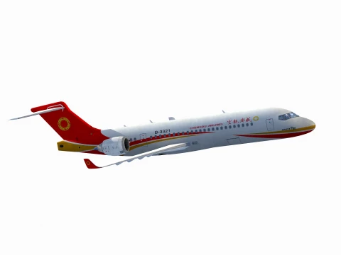 COMAC ARJ21-700 Xiagfeng 3D Model