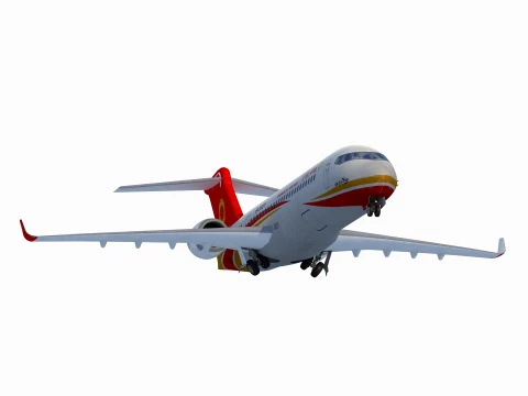 COMAC ARJ21-700 Xiagfeng 3D Model