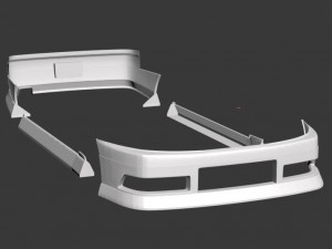 body kit bn-sport jzx90 3D Model