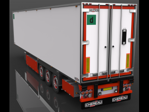 chereau frc trailer 3D Model