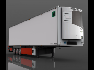 chereau frc trailer Modelo 3D