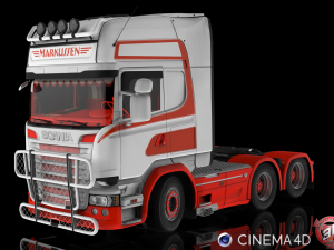 scania r620 streamline 3D Model